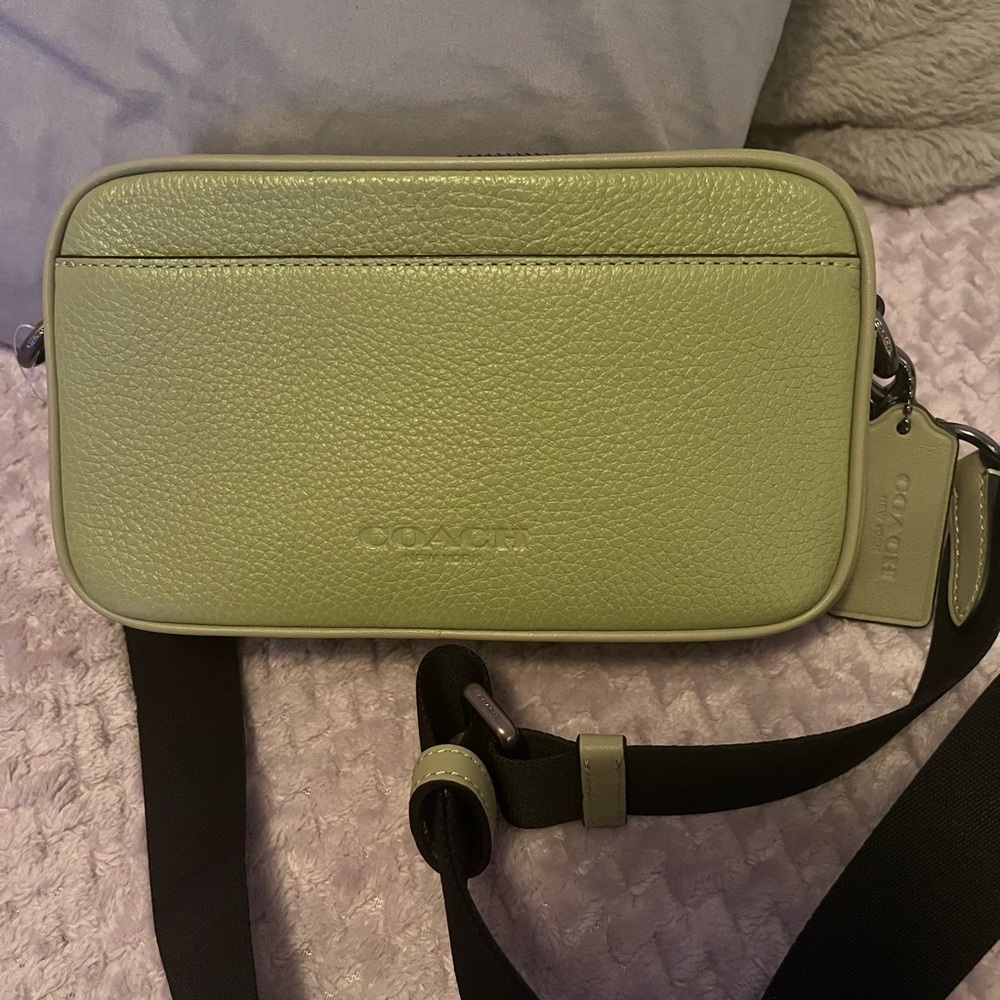 NWT Coach Jayden Croc Leather Crossbody